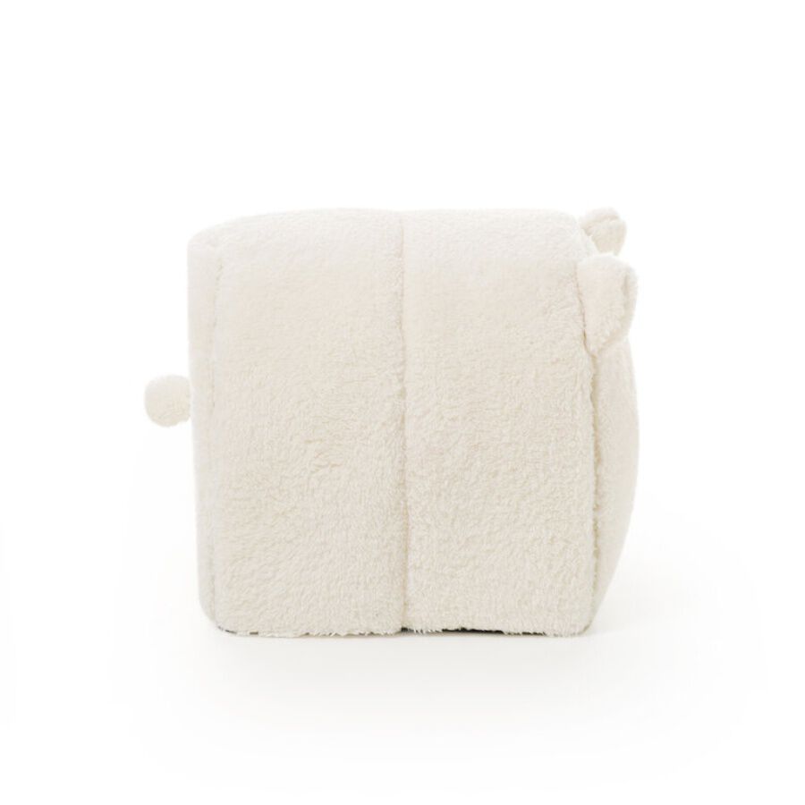 Leeby Igloo amov&iacute;vel em pele de carneiro branca para gatinhos, , large Imagem n&uacute;mero 4