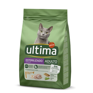 Affinity Ultima Adult Sterilized frango e cevada ração para gatos
