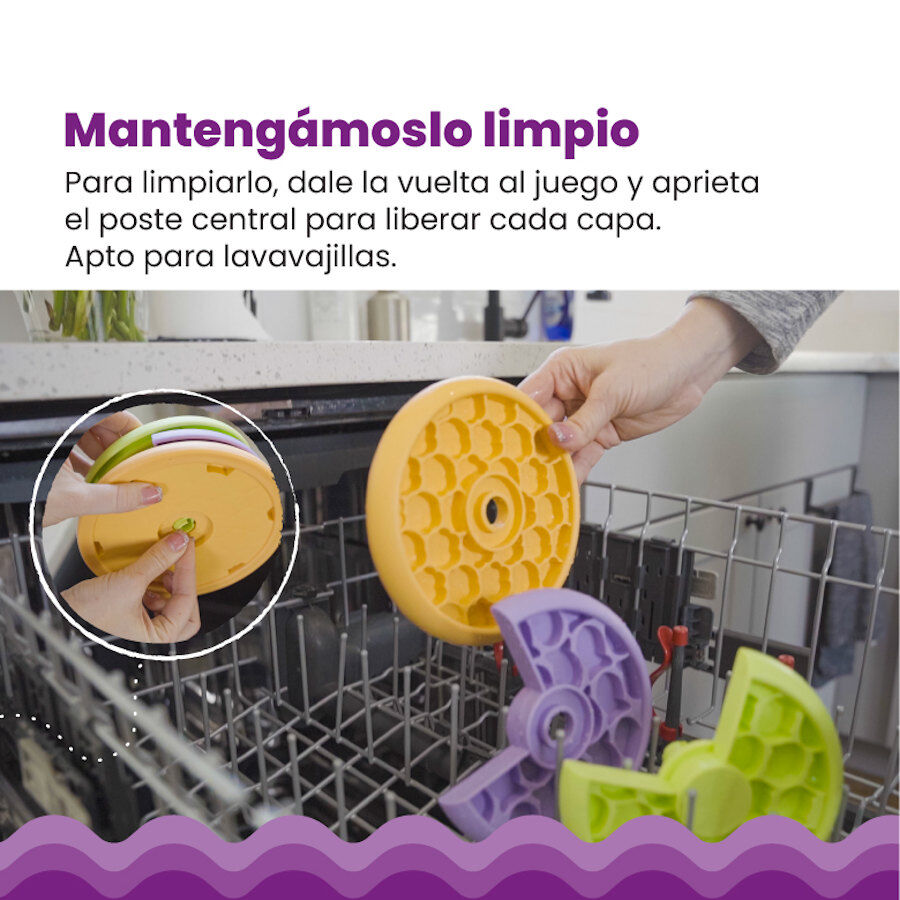 Catstages Nina Ottosson Kitty Lickin&rsquo; Layers Comedouro Interativo para gatos, , large Imagem n&uacute;mero 2