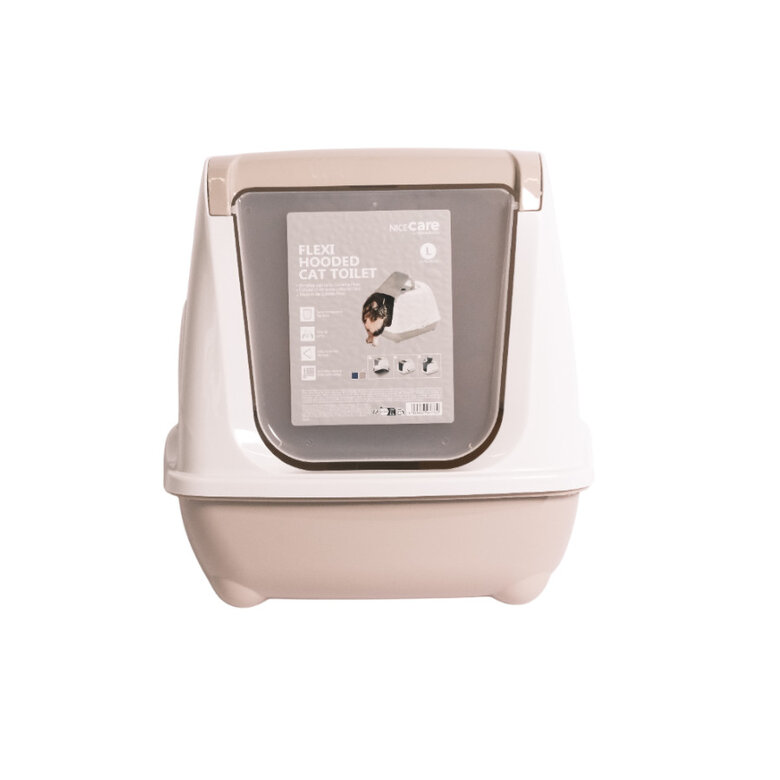 Nice Care Caixa de areia Mega Flip Large verde para gatos,  Imagem número 2 Nice Care Caixa de areia Mega Flip Large verde para gatos, , large Imagem número 2