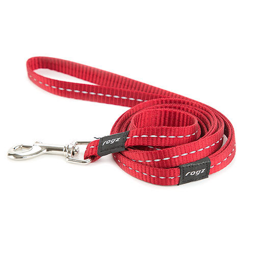 Rogz Utility correa para perros roja reflectante Imagem n&uacute;mero 1