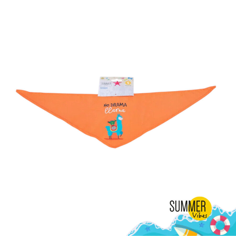 Summer Vibes Lama Bandana para c&atilde;es, , large Imagem n&uacute;mero 2