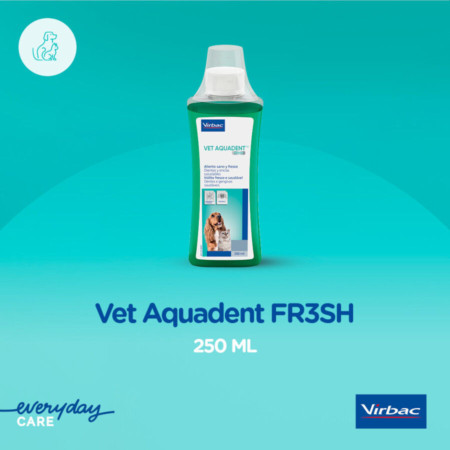 Virbac Vet Aquadent Elixir Bucal para c&atilde;es e gatos, , large Imagem n&uacute;mero 2