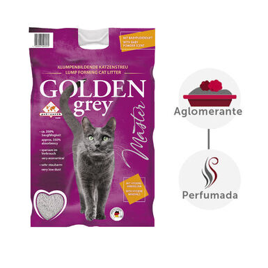 Golden Grey Master Areia Aglomerante para gatos