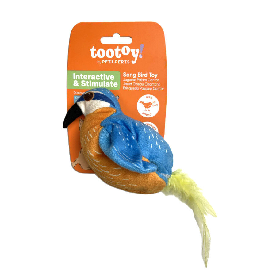 Tootoy! Interactive & Stimulate P&aacute;ssaro de brinquedo para gatos, , large Imagem n&uacute;mero 8