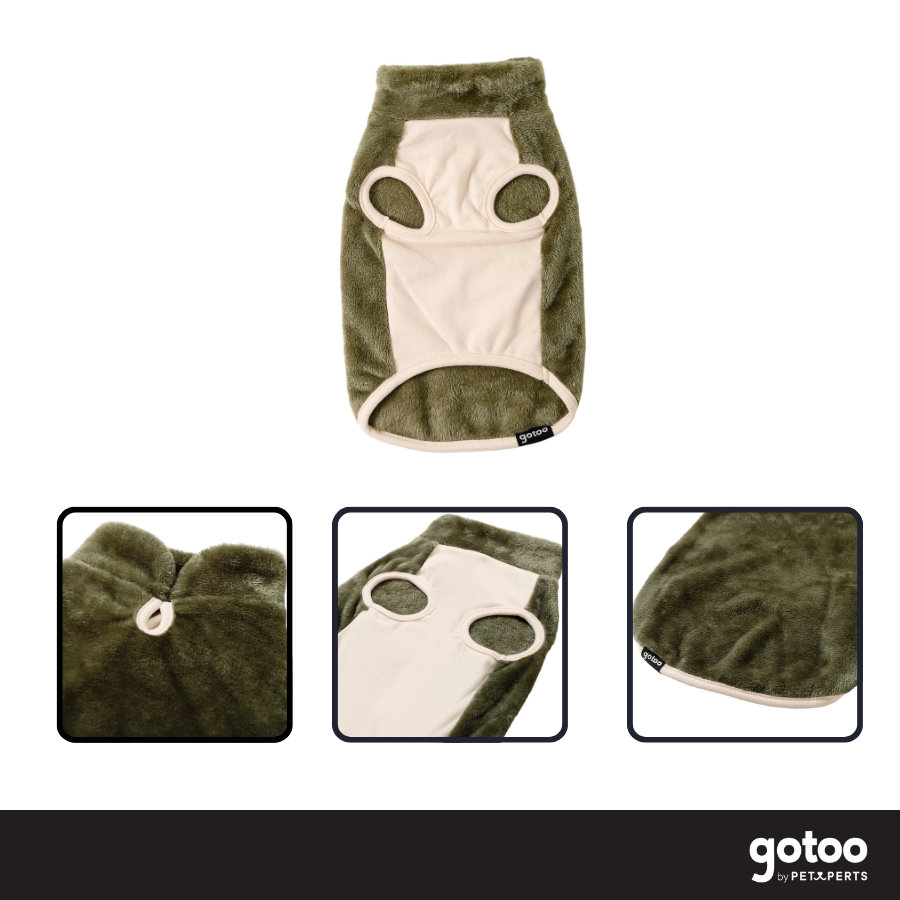 Gotoo Camisola Polar Verde para c&atilde;es, , large Imagem n&uacute;mero 3