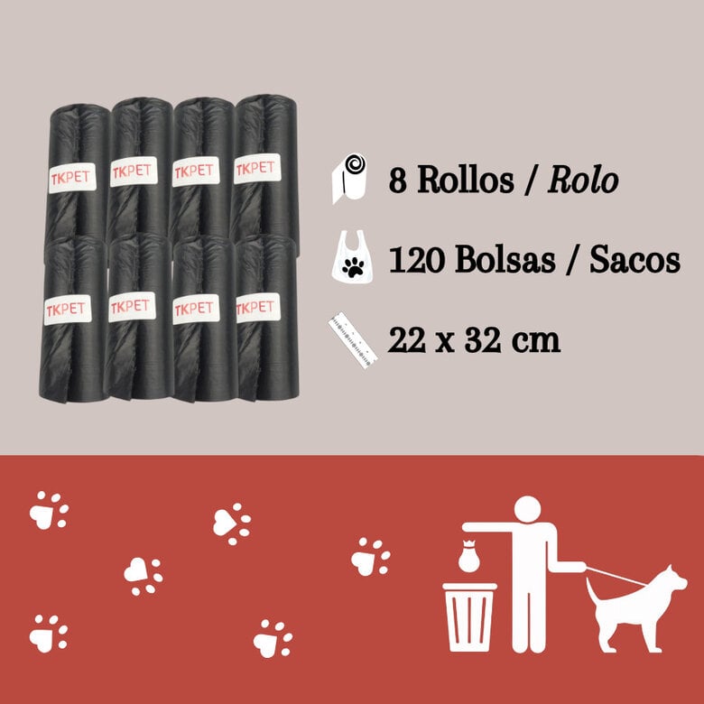 TK Pet Sacos higiénicos Basic para cães,  Imagem número 3 TK Pet Sacos higiénicos Basic para cães, , large Imagem número 3