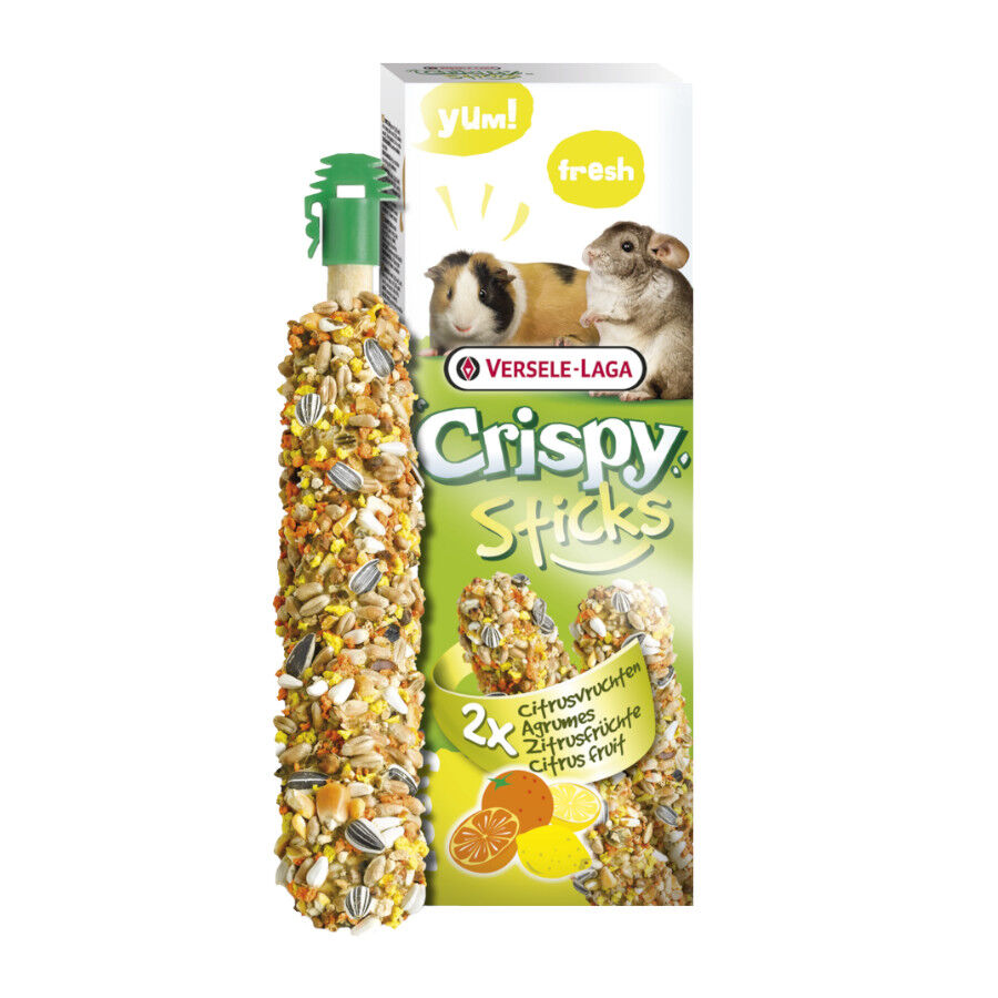 Versele-Laga Crispy Sticks Frutos C&iacute;tricos para roedores, , large Imagem n&uacute;mero 1