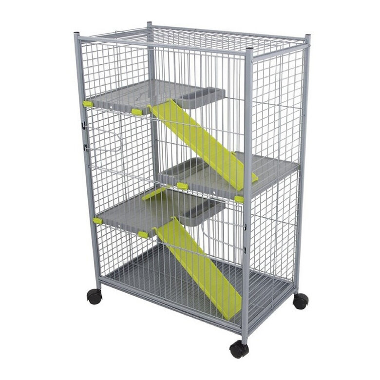 Voltregà Gaiola Grande com Rodas para roedores pequenos,  Imagem número 1 Voltregà Gaiola Grande com Rodas para roedores pequenos, , large Imagem número 1