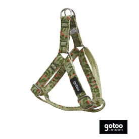 Gotoo Peitoral estampado floral para cães