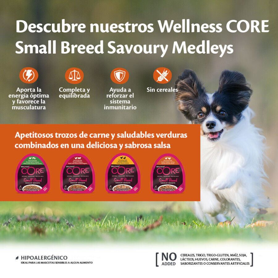 85 g Wellness Core Small Breed Grain Free Cordeiro e Veado terrina para c&atilde;es, , large Imagem n&uacute;mero 3