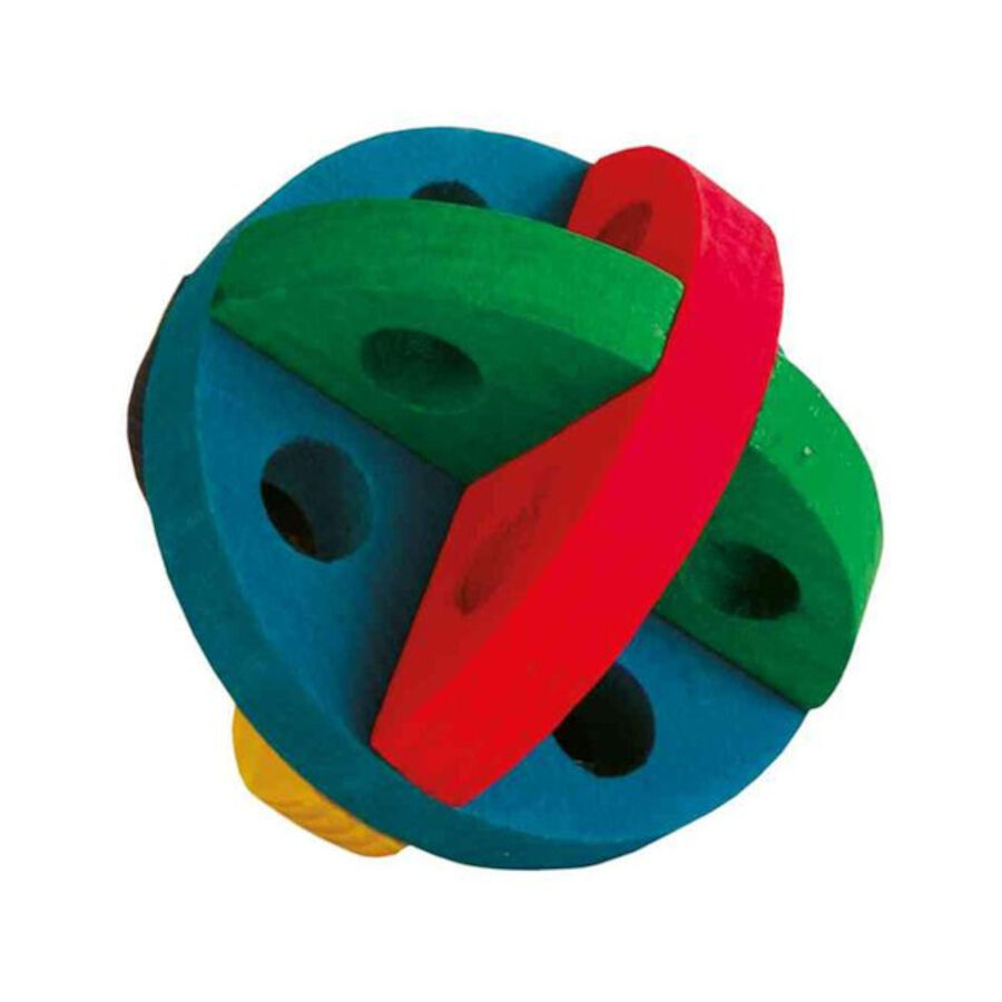 8 cm Trixie Brinquedo de Madeira Comestivel para roedores, , large Imagem n&uacute;mero 1