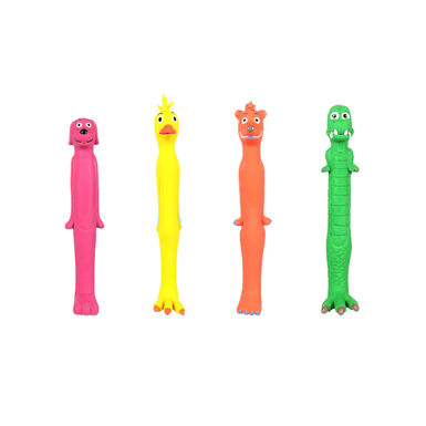 Flamingo Animais de brinquedo de látex para cães