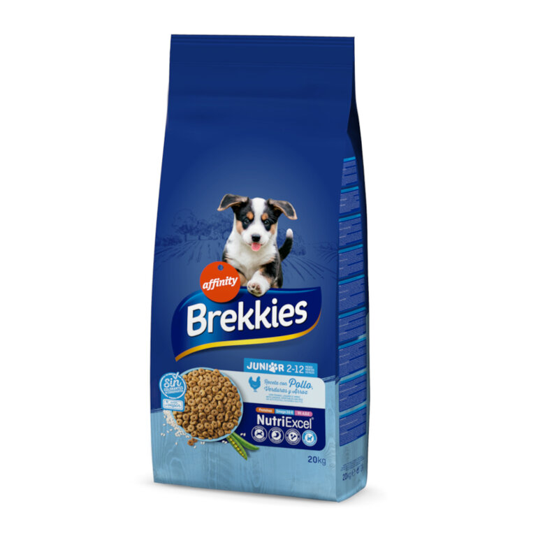 Affinity Brekkies Junior Frango ração para cães, , large image number null