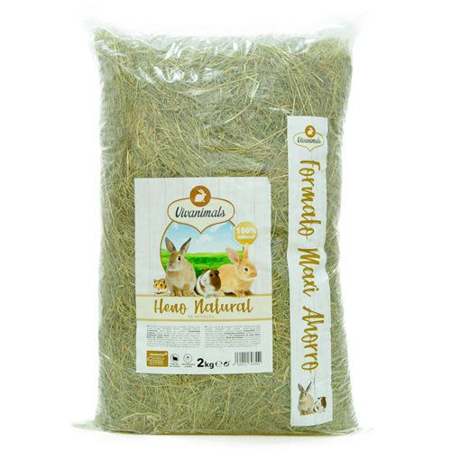 Vivanimals heno natural para conejos y roedores Imagem n&uacute;mero 1