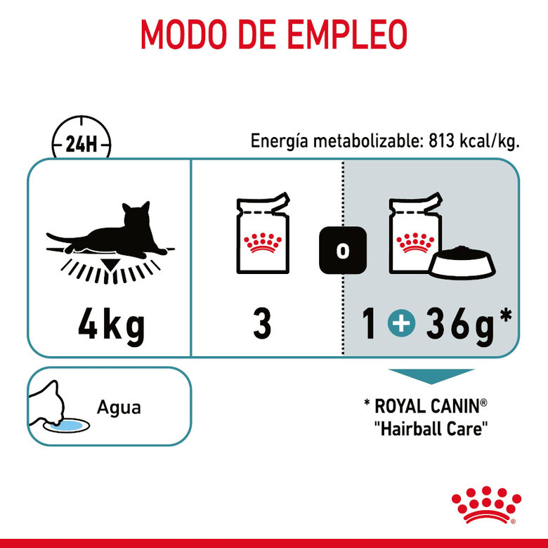 85 g Royal Canin Hairball Care Saquetas em Gelatina para gatos,  Imagem número 8 85 g Royal Canin Hairball Care Saquetas em Gelatina para gatos, , large Imagem número 8