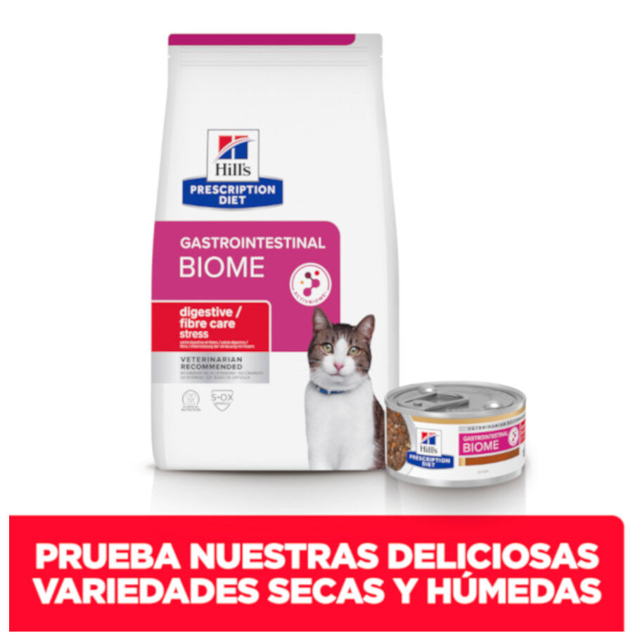 3 kg Hill's Prescription Diet Gastrointestinal Biome Stress para gatos, , large Imagem n&uacute;mero 8