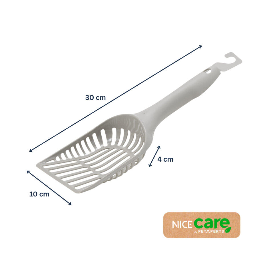 Nice Care Sanitary Scoop P&aacute; para areia para gatos, , large Imagem n&uacute;mero 3