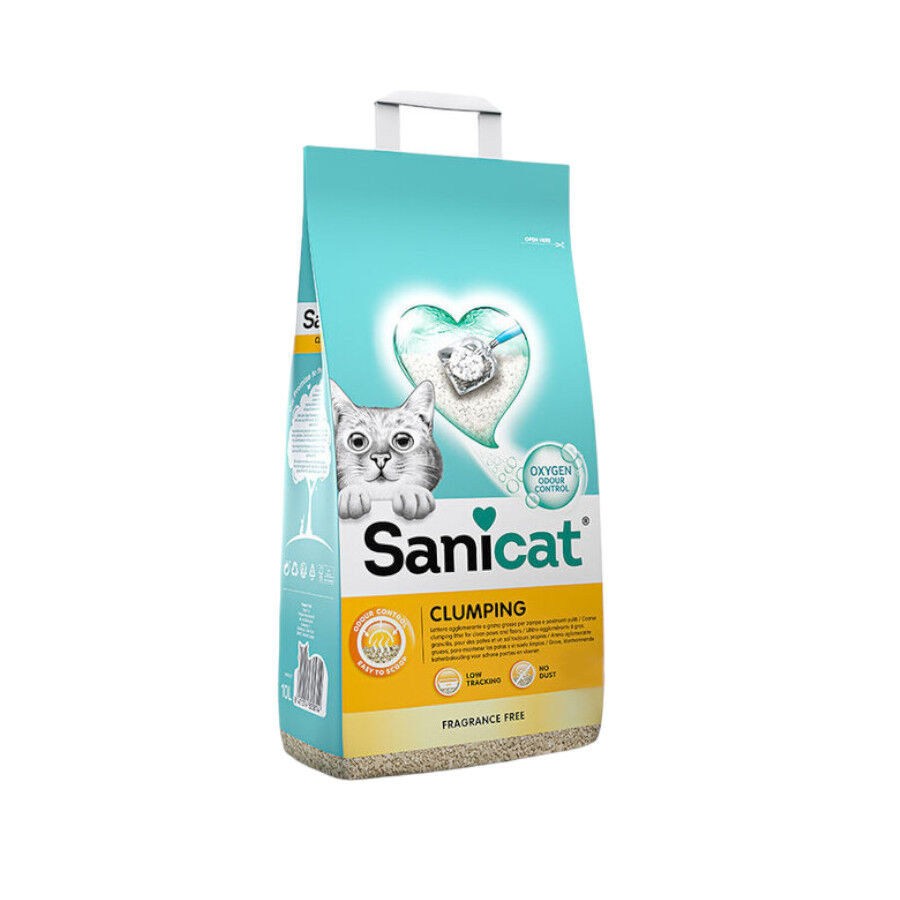 16 L Sanicat Cumpling Areia Aglomerante para gatos, , large Imagem n&uacute;mero 1