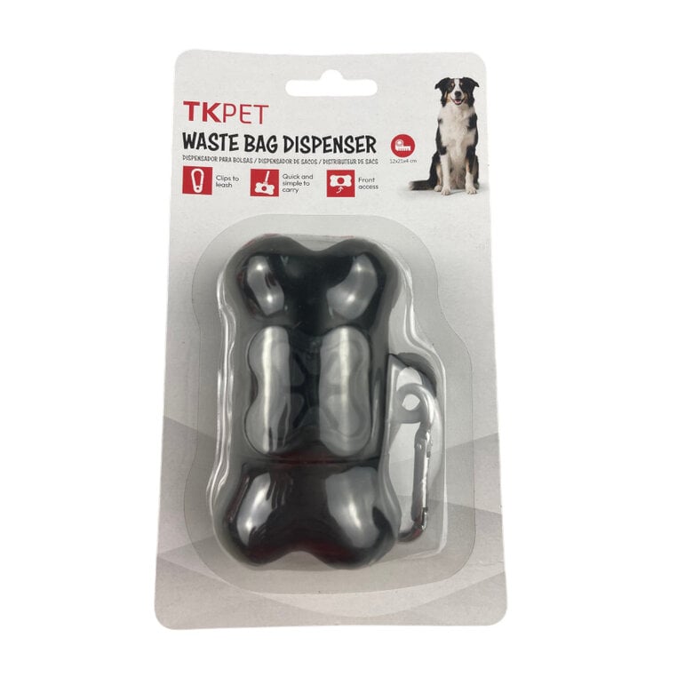 TK Pet Dispensador de sacos preto para cães,  Imagem número 2 TK Pet Dispensador de sacos preto para cães, , large Imagem número 2