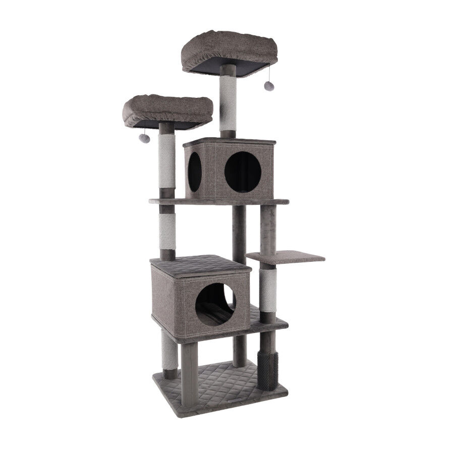 Flamingo &Aacute;rvore arranhador Aurora cinza para gatos, , large Imagem n&uacute;mero 1
