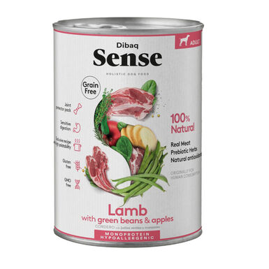 Dibaq Adult Sense Grain Free Borrego em lata para cães