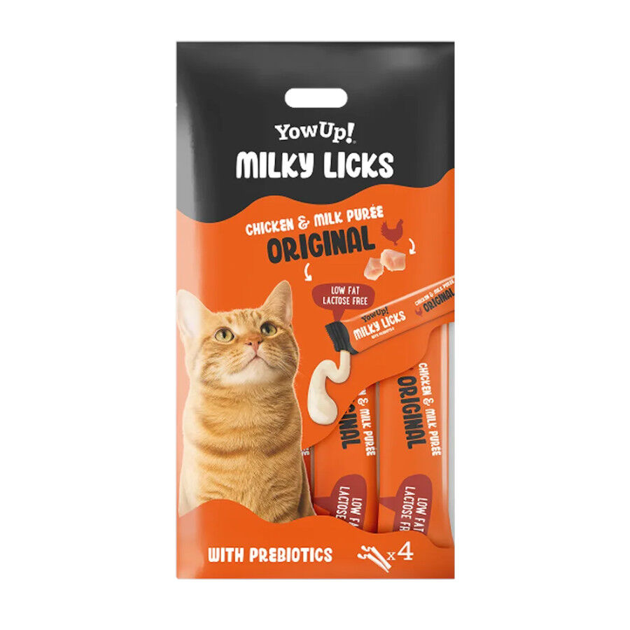 60 g YowUp! Milky Licks pollo para gato, , large Imagem n&uacute;mero 1