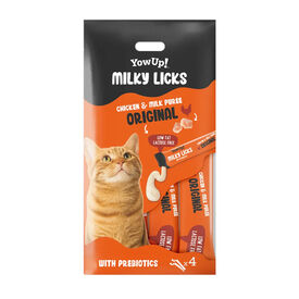 YowUp! Milky Licks Snack Cremoso de Frango para Gatos