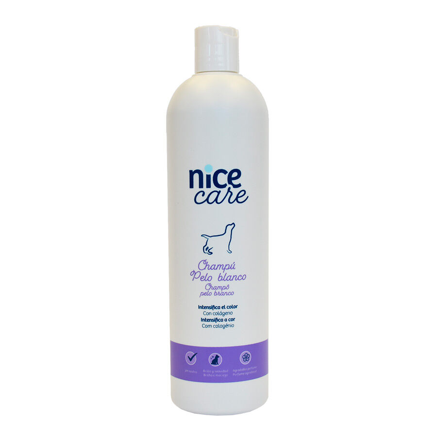 Nice Care Champ&ocirc; Pelo Branco para c&atilde;es, , large Imagem n&uacute;mero 1