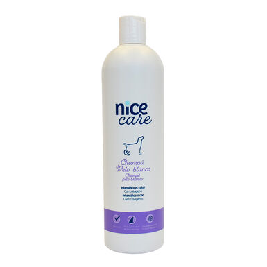 Nice Care Champô Pelo Branco para cães