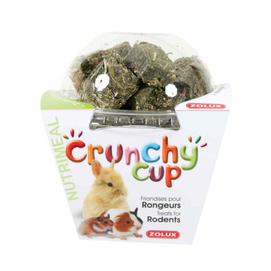Zolux Crunchy Cup lanches de alfafa e cenoura para roedores, , large Imagem n&uacute;mero 1