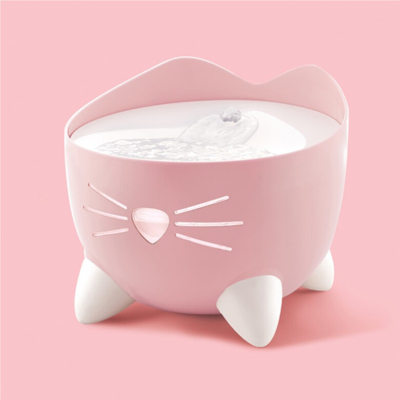 Catit PIXI Fonte Bebedouro Rosa para gatos,  Imagem número 2 Catit PIXI Fonte Bebedouro Rosa para gatos, , large Imagem número 2