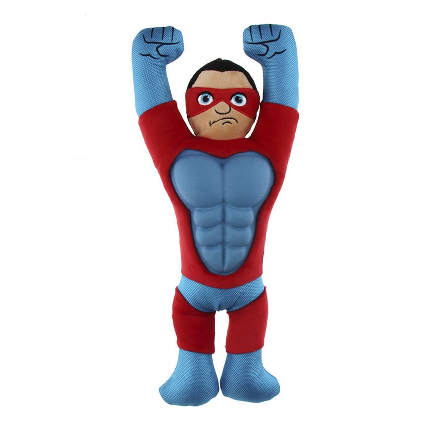 Wow Gum Super-her&oacute;i de Peluche Vermelho para c&atilde;es, , large Imagem n&uacute;mero 1