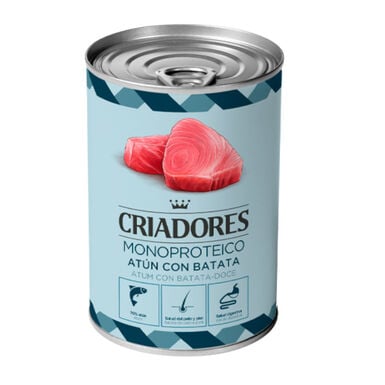 Criadores Monoproteico Atum e Batata em lata para cães