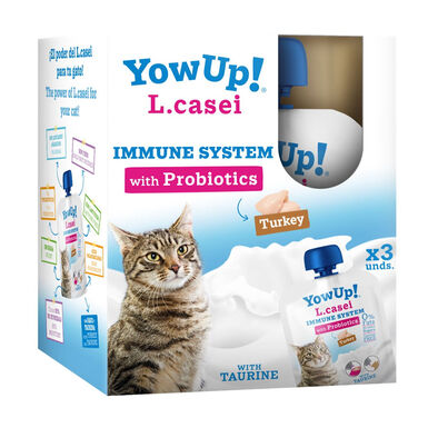YowUp! L.Casei Peru Iogurte para gatos – Pack 3