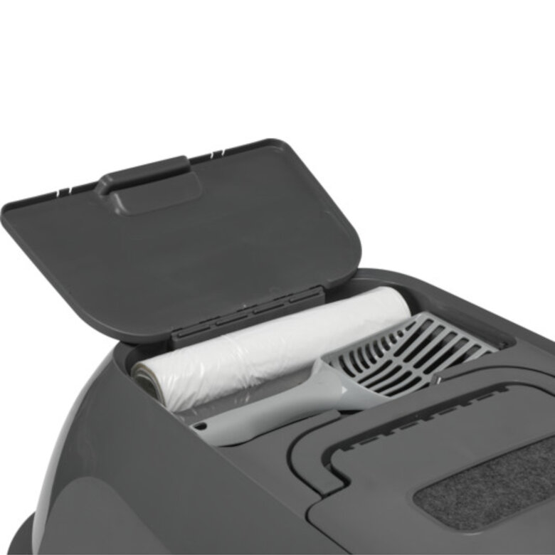 Caixa de areia para gatos cinza Nova Clean Mega Deluxe,  Imagem número 4 Caixa de areia para gatos cinza Nova Clean Mega Deluxe, , large Imagem número 4