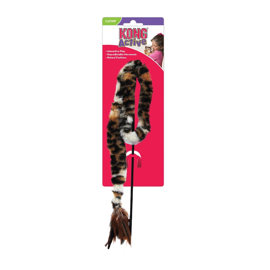 Kong Active Swizzle Bird Vara com Penas para gatos, , large Imagem n&uacute;mero 1
