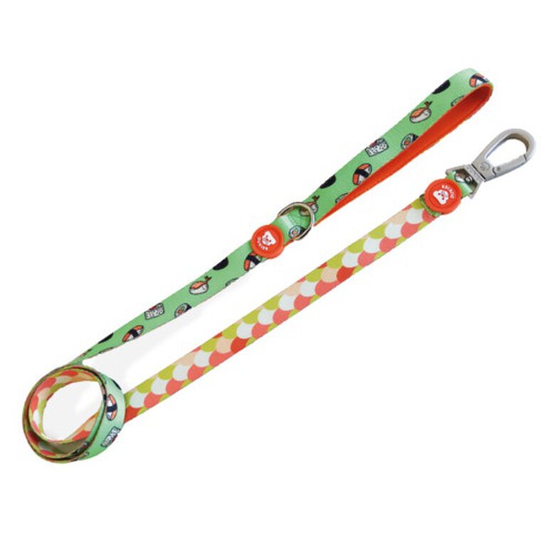 Dukier Nigiri correa para perros estampado sushi image number null