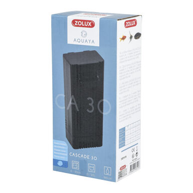 Filtro de aquário preto Zolux Aquaya Cascade 30