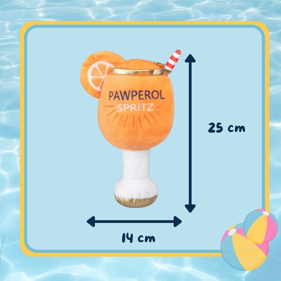Summer Vibes Pawperol Spritz Peluche para c&atilde;es, , large Imagem n&uacute;mero 4