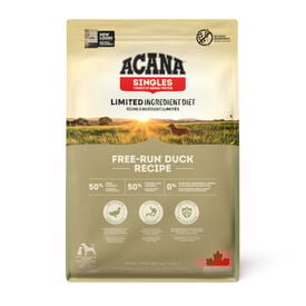 Acana Singles Free-Run Duck ração para cães