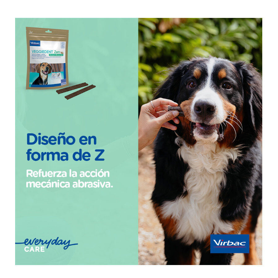 15 sticks Virbac L&aacute;minas Veggiedent Zen S para c&atilde;es, , large Imagem n&uacute;mero 7