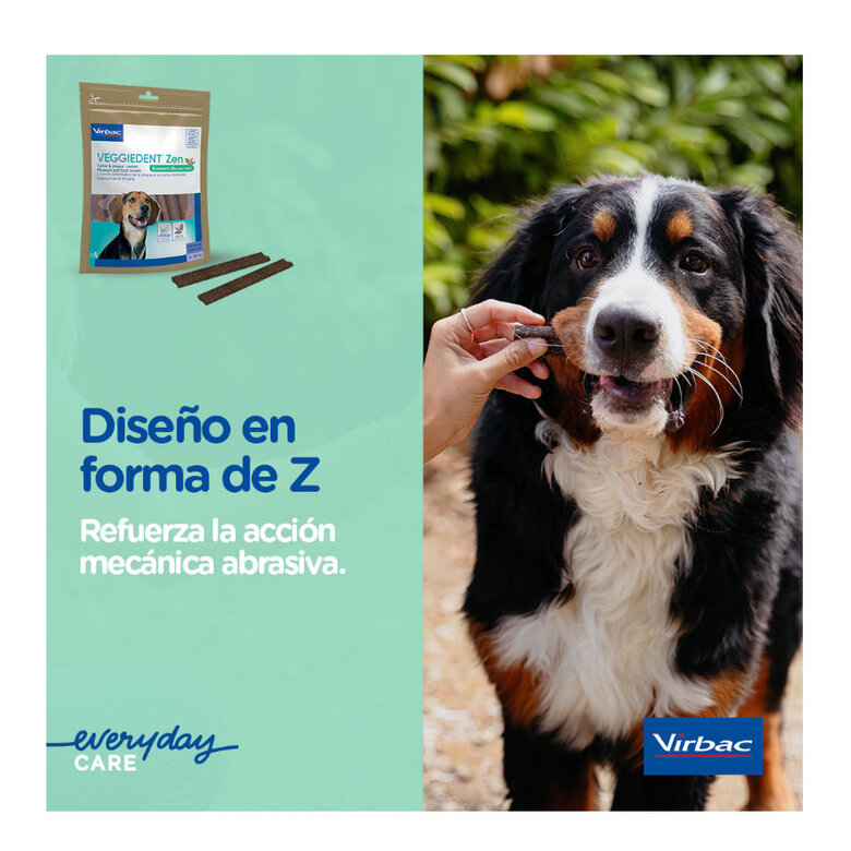 15 sticks Virbac Láminas Veggiedent Zen S para cães,  Imagem número 7 15 sticks Virbac Láminas Veggiedent Zen S para cães, , large Imagem número 7
