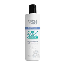 PSH Curly Shampoo Tropical para cabelos encaracolados de cães e gatos