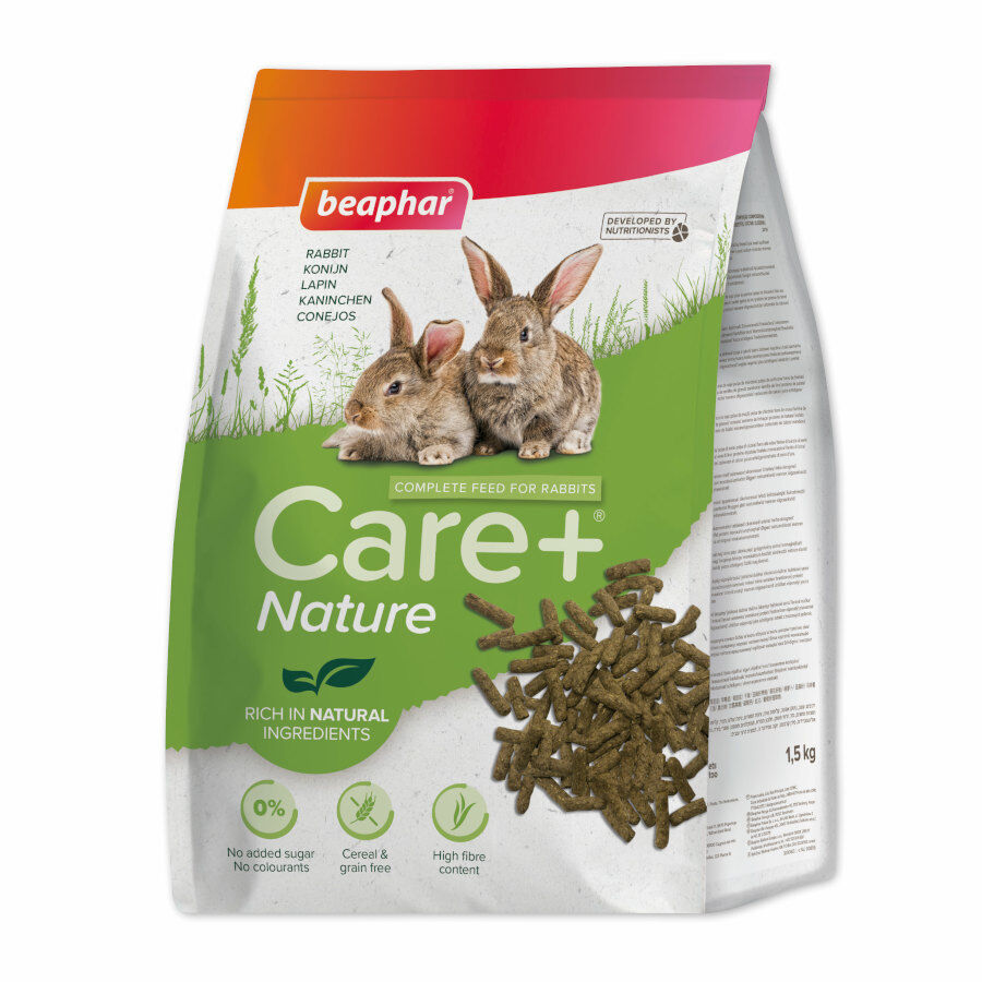 Beaphar Care+ Nature ra&ccedil;&atilde;o para coelhos, , large Imagem n&uacute;mero 1