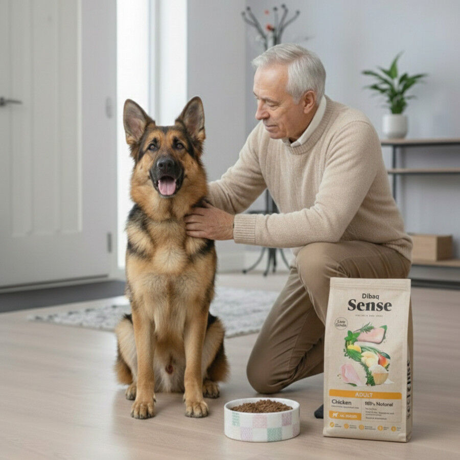 12 kg Dibaq Sense Low Grain Adult Pollo Pienso para perros, , large Imagem n&uacute;mero 4