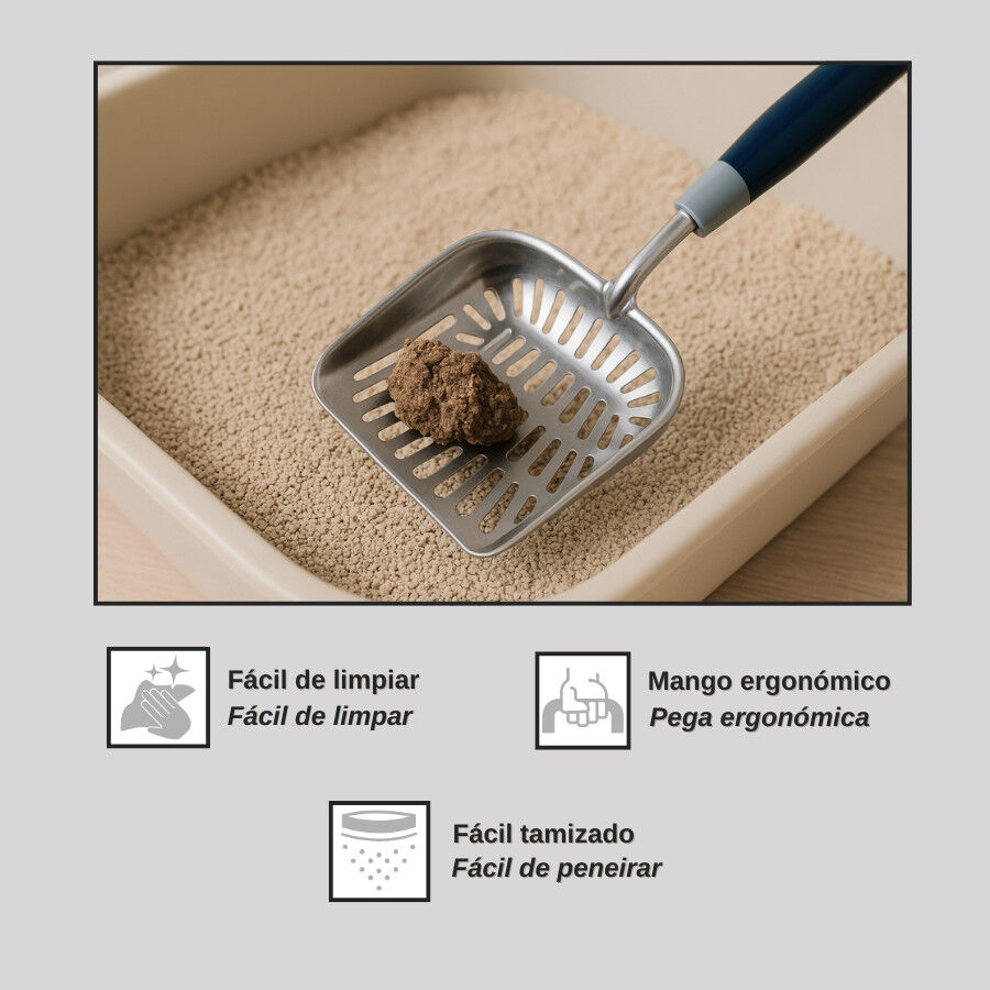 Nice Care P&aacute; para caixa de areia XL de aluminio para gatos, , large Imagem n&uacute;mero 5