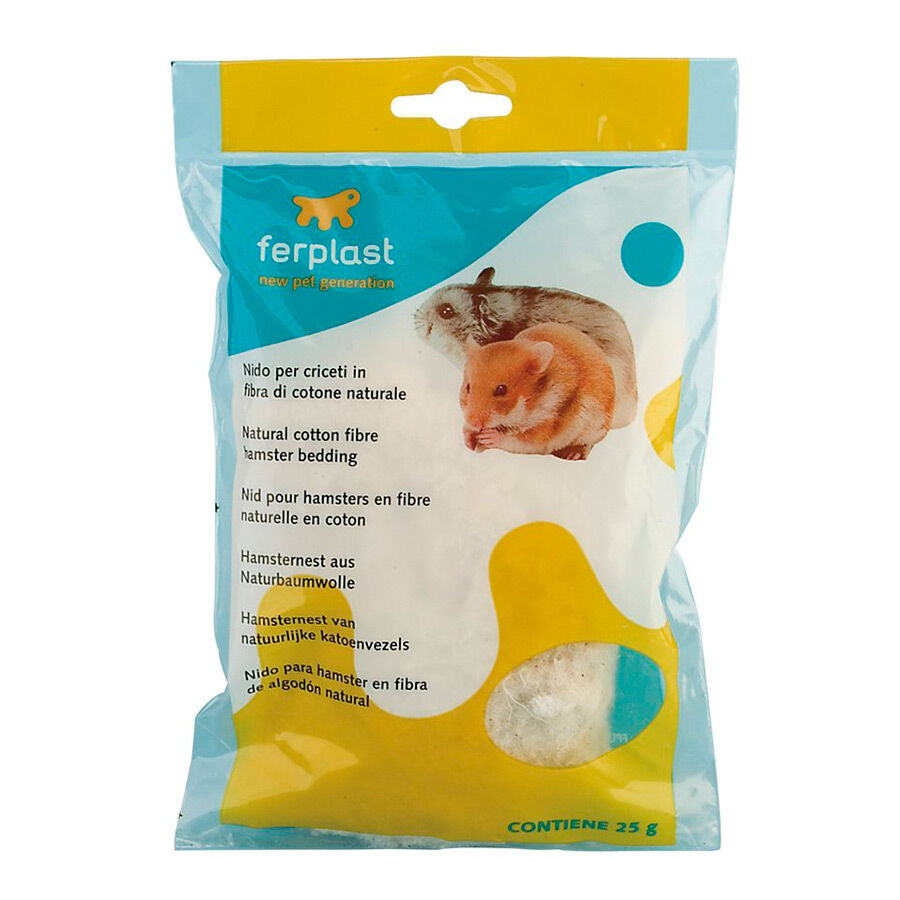 Ferplast Ninho de Fibra de Algod&atilde;o para Hamsters, , large Imagem n&uacute;mero 1