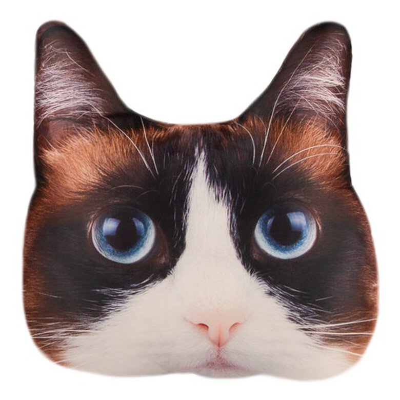 TK-Pet Face Zen  cojín decorativo con cara de gato Imagem número 1 TK-Pet Face Zen  cojín decorativo con cara de gato Imagem número 1