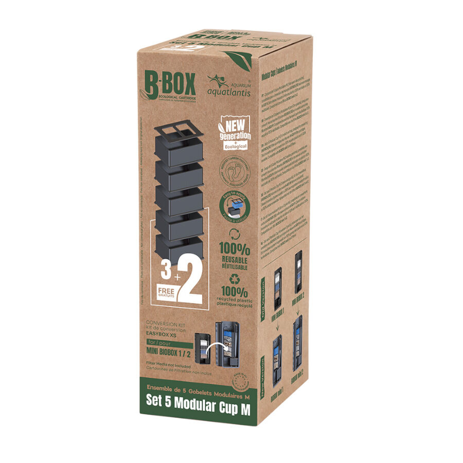 Aquatlantis B-Box Copos Modulares M para Filtros de Aqu&aacute;rio, , large Imagem n&uacute;mero 1